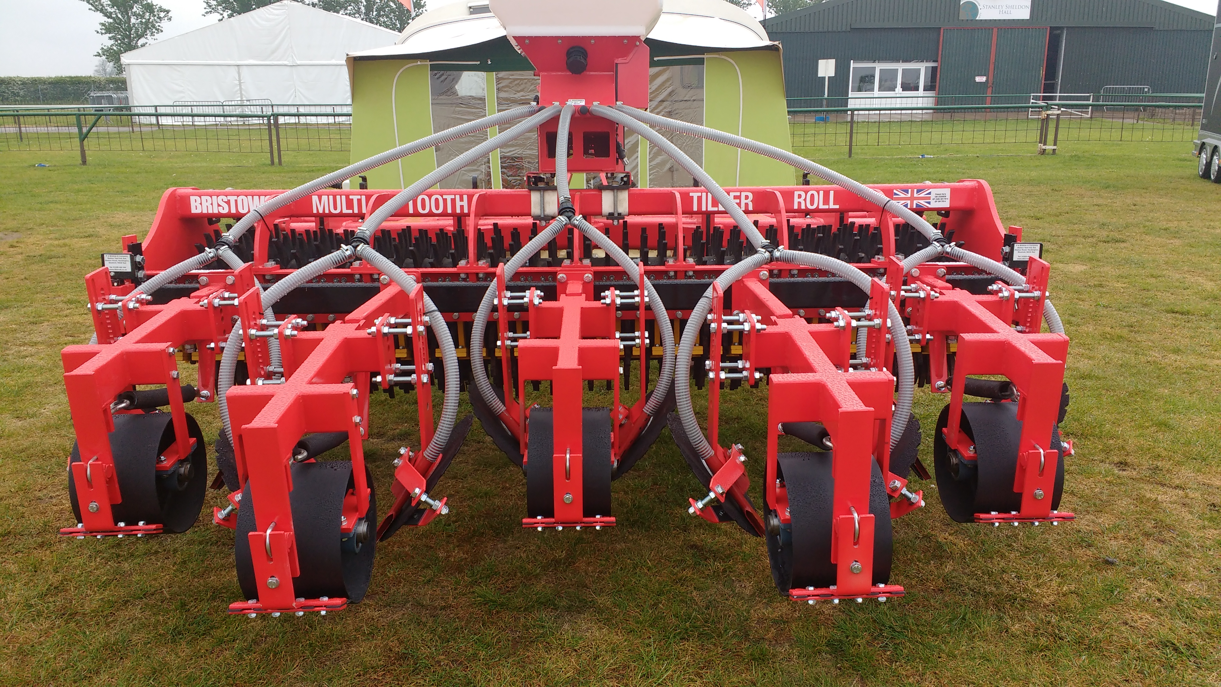 NEW Bristow's Angled Disc Seed Drill